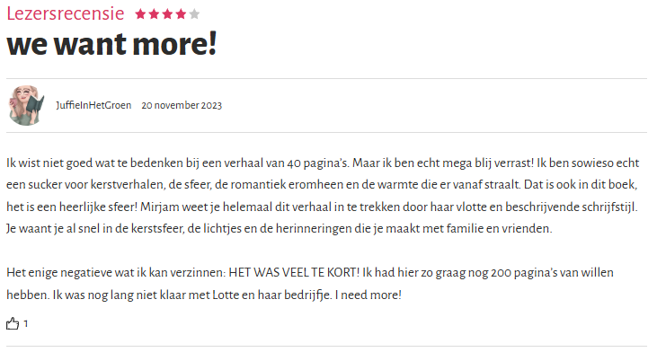 Review een kerst voor in de boom 3