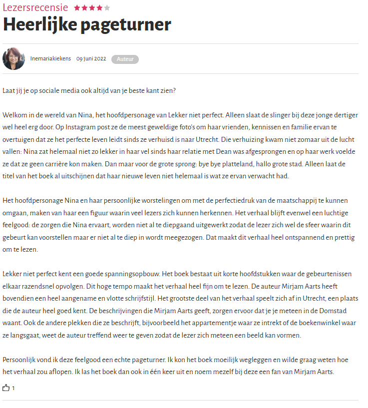 review lekker niet perfect 5